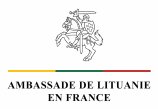 Logo Ambassade de Lituanie en France