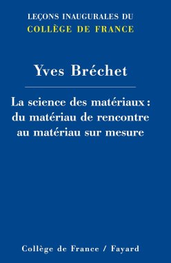 Cover of the printed edition of Prof. Yves Bréchet's opening lecture