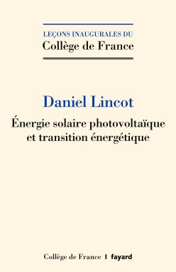 Couverture de l'édition imprimée de la LI du Pr Daniel Lincot