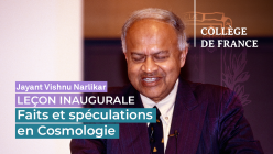 Jayant Vishnu Narlikar Leçon inaugurale