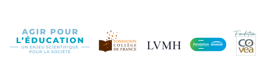 Agir pour l'éducation, Fondation du Collège de France, LVMH, Fondation ENGIE, Fondation COVEA