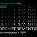 Colloque de rentrée 2022 - Déchiffrement(s) : des hiéroglyphes à l’ADN